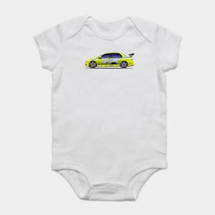 2 fast 2 furious lancer evo Baby Bodysuit